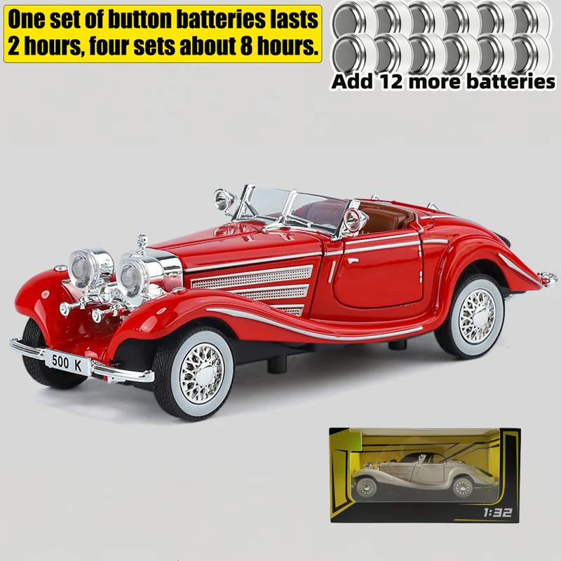 Mercedes Benz 500K Convertible Roadster Diecasts 1:32