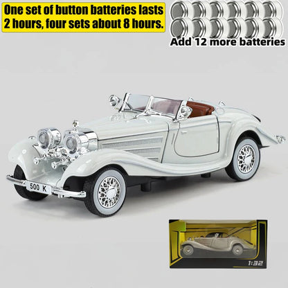Mercedes Benz 500K Convertible Roadster Diecasts 1:32