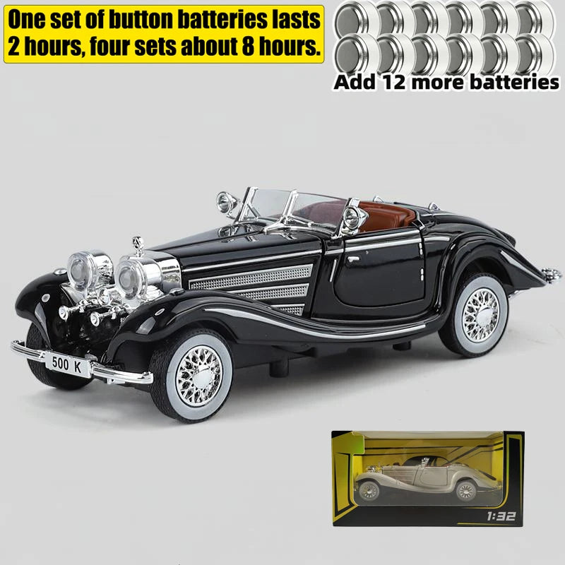 Mercedes Benz 500K Convertible Roadster Diecasts 1:32