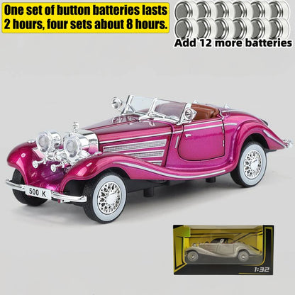 Mercedes Benz 500K Convertible Roadster Diecasts 1:32